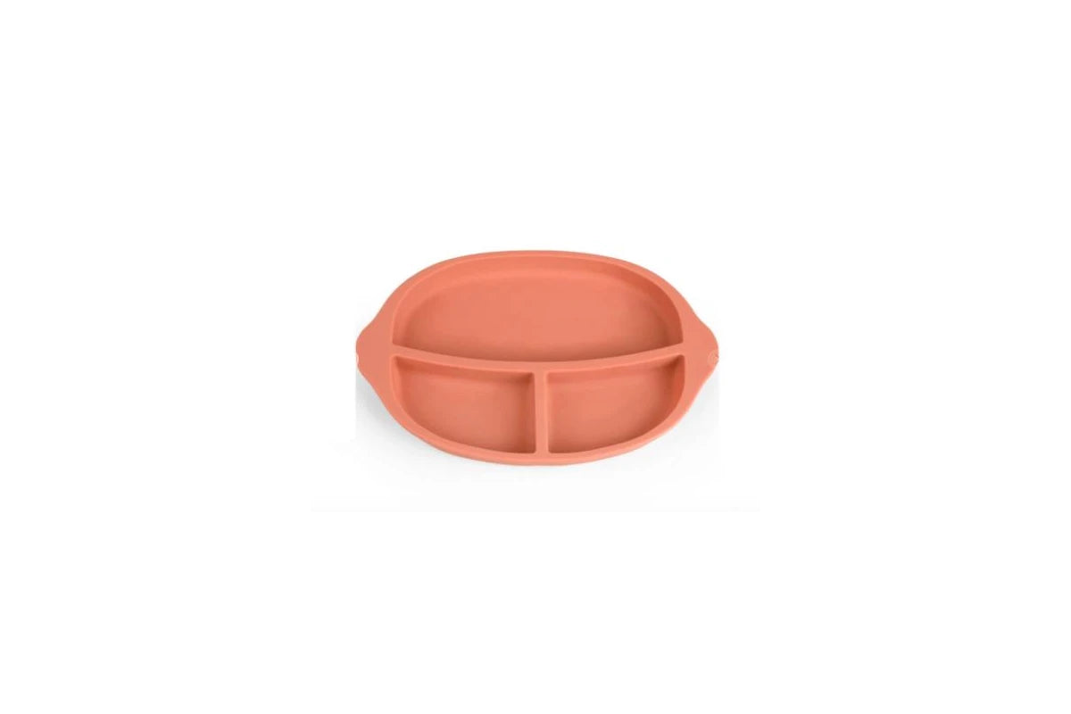 Haakaa Silicone Divided Plate (Blush, Rust, Suva Grey)