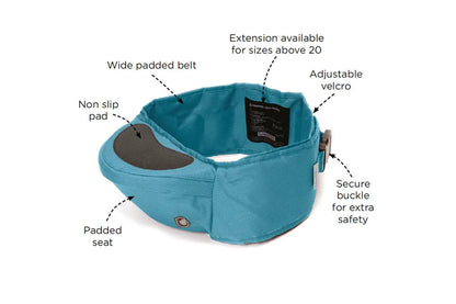 Hippychick Hipseat (Denim Grey)