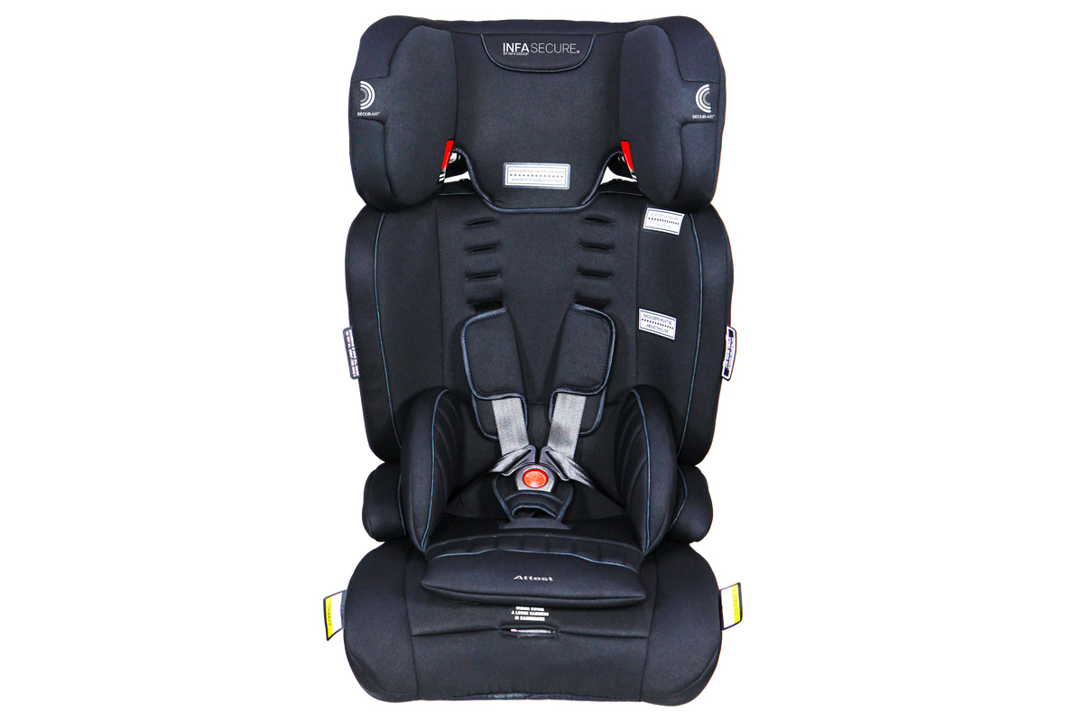 Infasecure Attest Quantum Pro Convertible Booster (Black)