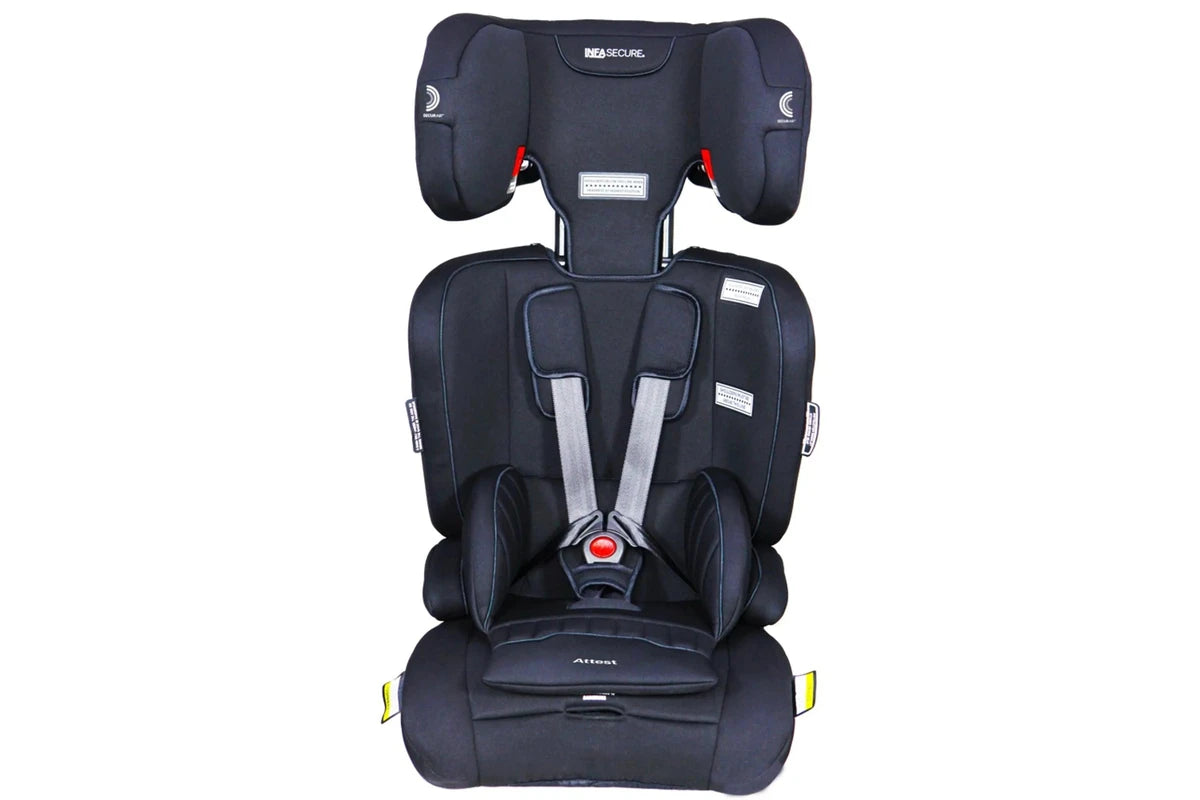 Infasecure Attest Quantum Pro Convertible Booster (Black)