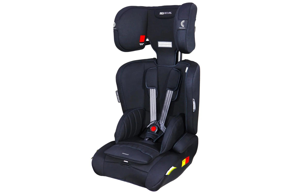 Infasecure Attest Quantum Pro Convertible Booster (Black)