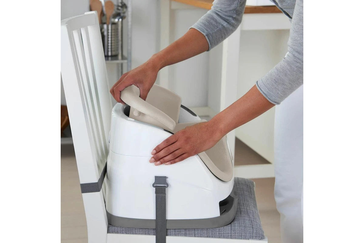 Ingenuity Baby Infant Toddler 6m+ Feeding Booster High Dining Chair Seat (Cashmer)