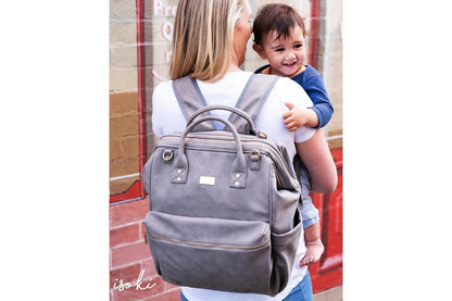 Isoki Byron Backpack (Stone)