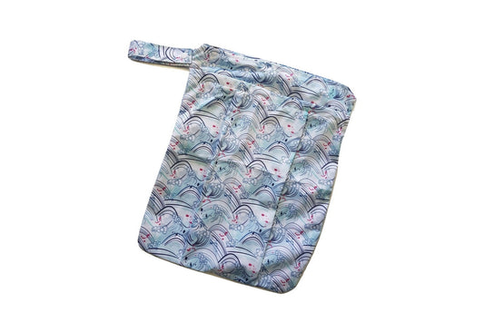 Itti Bitti Premium Double Pocket Wetbag - Curl