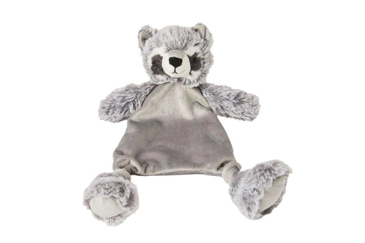 Jiggle & Giggle 34cm Rupert Racoon Comforter w Soft Plush Baby Toddler 0m+ (Grey)