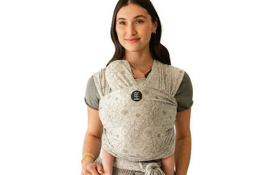 Moby Classic Wrap 100% Cotton Soft Baby/Newborn Sling Carrier (Poppies)