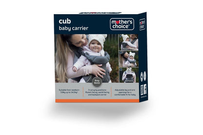 Mother's Choice Cub Baby Carrier (Grey Denim)