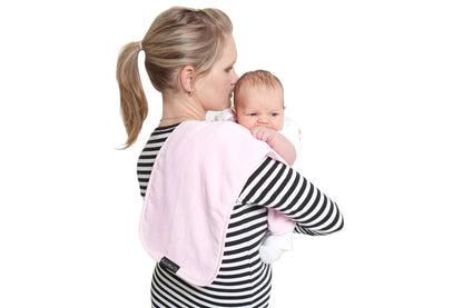 Mum 2 Mum Burp Cloth (Baby Pink)