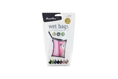 Mum 2 Mum Wet Bag - Swans/Pink (2 Pack)