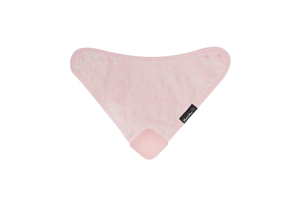Mum 2 Mum Teething Bandana Wonder Bib (Baby Pink)