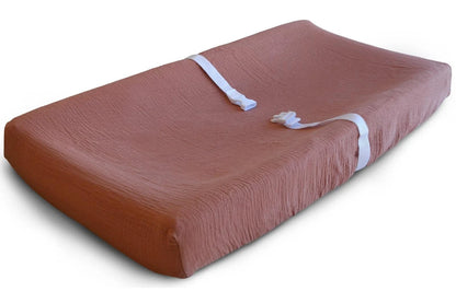Mushie Changing Pad Cover (Cedar)