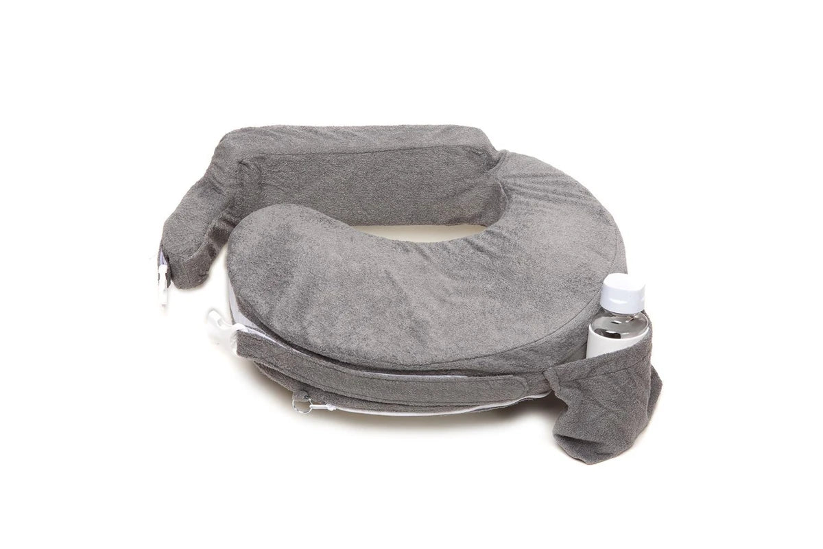 My Brest Friend Baby Nursing Breastfeeding Support Pillow Deluxe (Evening Grey)