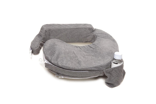 My Brest Friend Baby Nursing Breastfeeding Support Pillow Deluxe (Evening Grey)