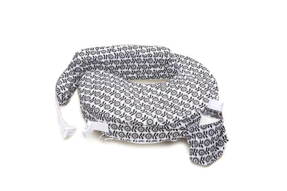 My Brest Friend Nursing Breastfeeding Support Pillow w Pocket (Midnight Poppy)