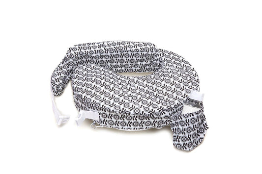 My Brest Friend Nursing Breastfeeding Support Pillow w Pocket (Midnight Poppy)