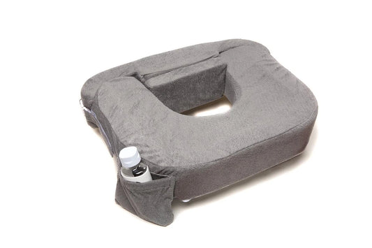 My Brest Friend Twin Deluxe Toddler Nursing Breastfeeding Support Pillow (Grey)