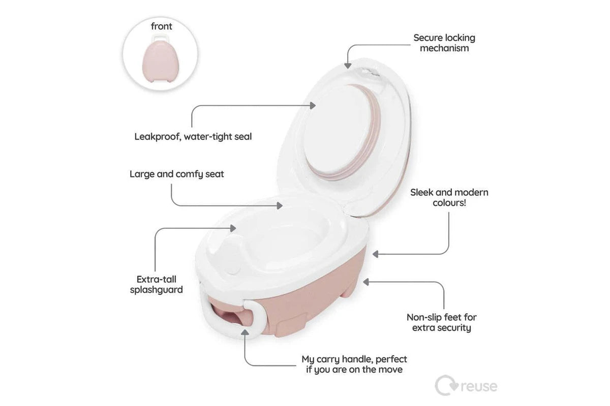 My Carry Potty (Blush Pink)