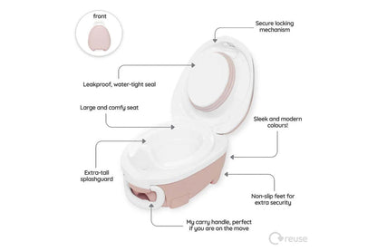 My Carry Potty (Blush Pink)