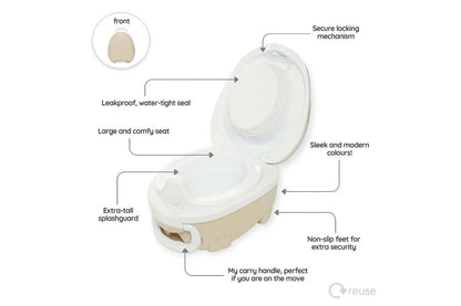 My Carry Potty (Natural Beige)