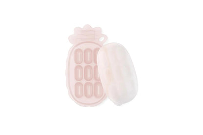 Haakaa Pineapple Silicone Nibble Tray (Blush, Peagreen, Banana) (with Label Slot)
