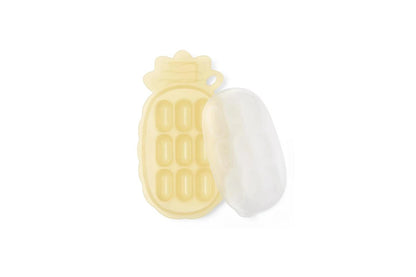 Haakaa Pineapple Silicone Nibble Tray (Blush, Peagreen, Banana) (with Label Slot)
