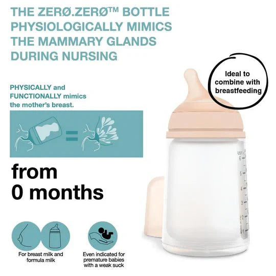 Suavinex - Zero Zero Anti Colic Bottle - 3 SIZES