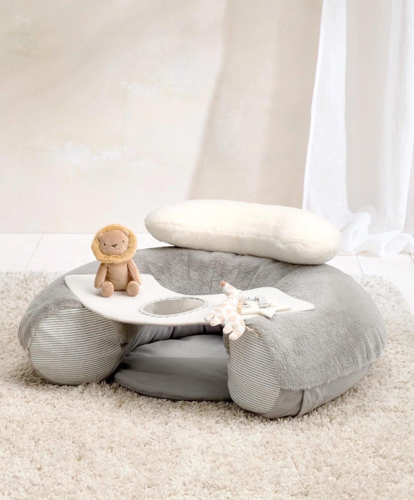 Mamas & Papas Sit & Play Baby Floor Seat - Welcome to the World Elephant