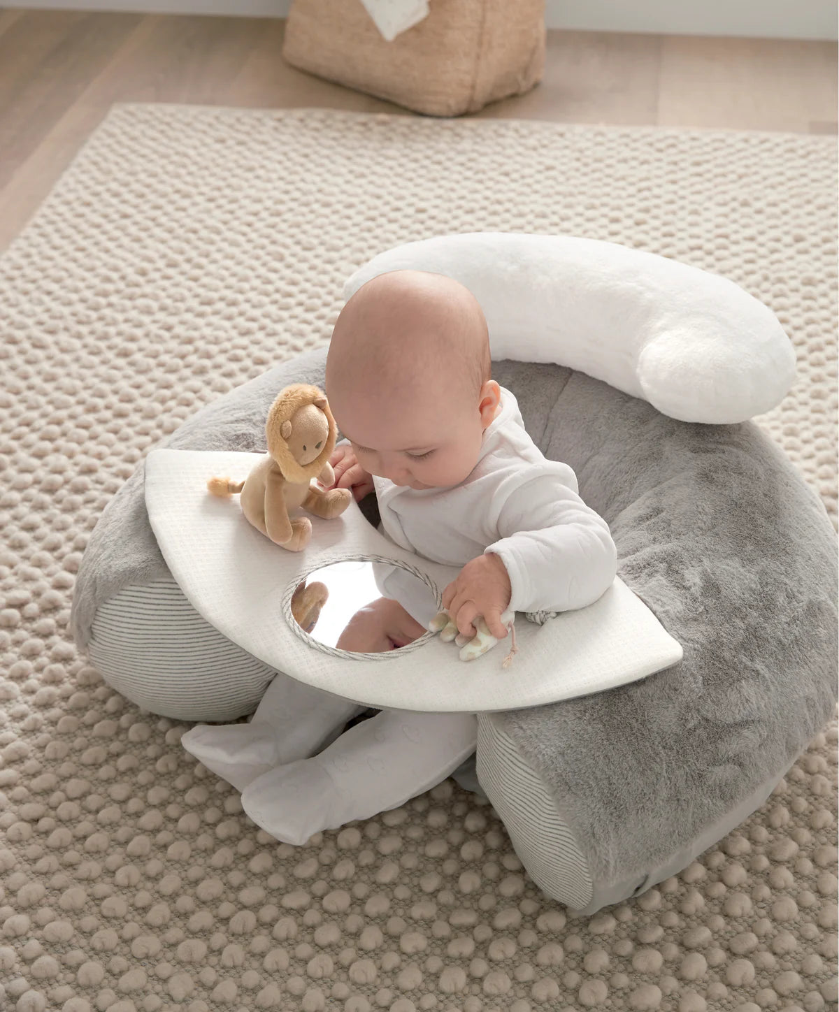 Mamas & Papas Sit & Play Baby Floor Seat - Welcome to the World Elephant