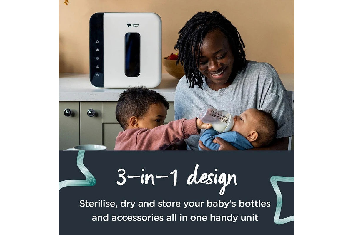 Tommee Tippee Ultra UV For Baby Bottle Accessory Steriliser Dryer And Storage
