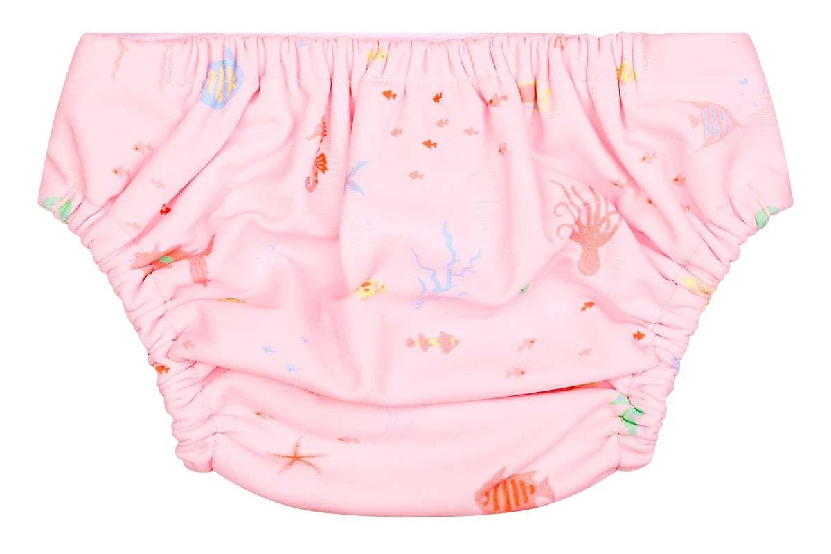 Toshi Swim Baby Classic Nappy Coral - Size 00-0/1-2