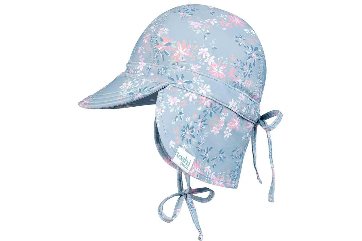 Toshi Swim Baby Flap Cap Classic Athena Dusk XXS
