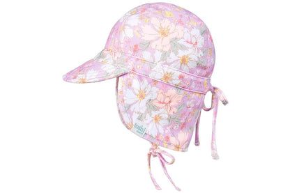 Toshi Swim Baby Flap Cap Classic Dahlia