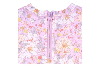 Toshi Swim Baby Onesie Long Sleeve Classic Dahlia