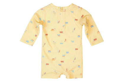 Toshi Swim Baby Onesie Long Sleeve Classic Sunny