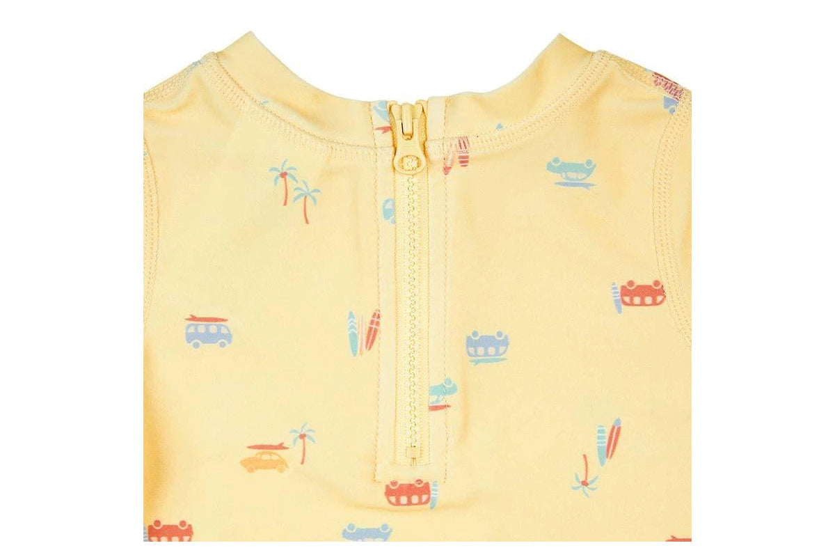 Toshi Swim Baby Onesie Long Sleeve Classic Sunny