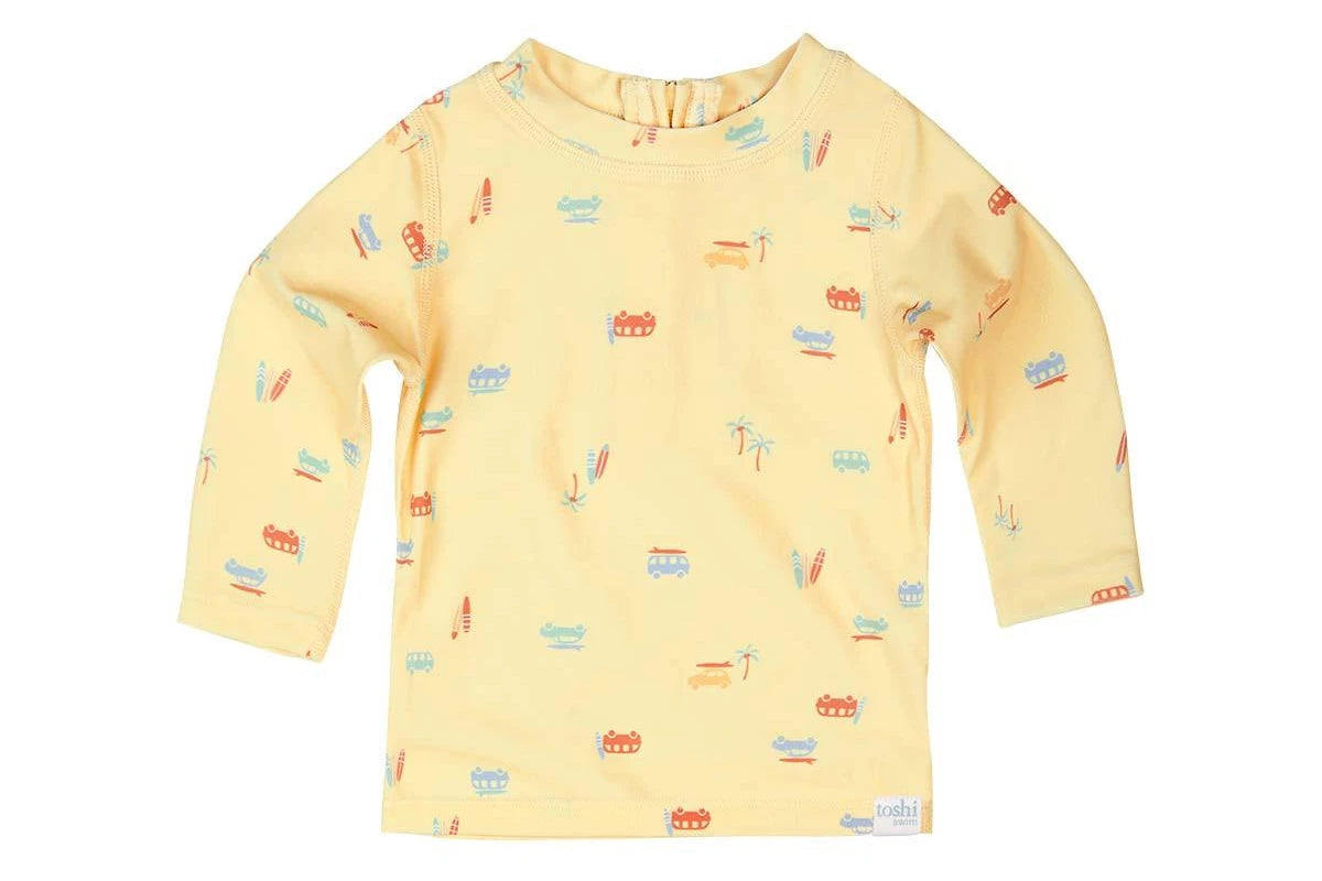 Toshi Swim Baby Rashie Long Sleeve Classic Sunny