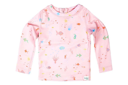 Toshi Swim Baby Rashie Long Sleeve Coral