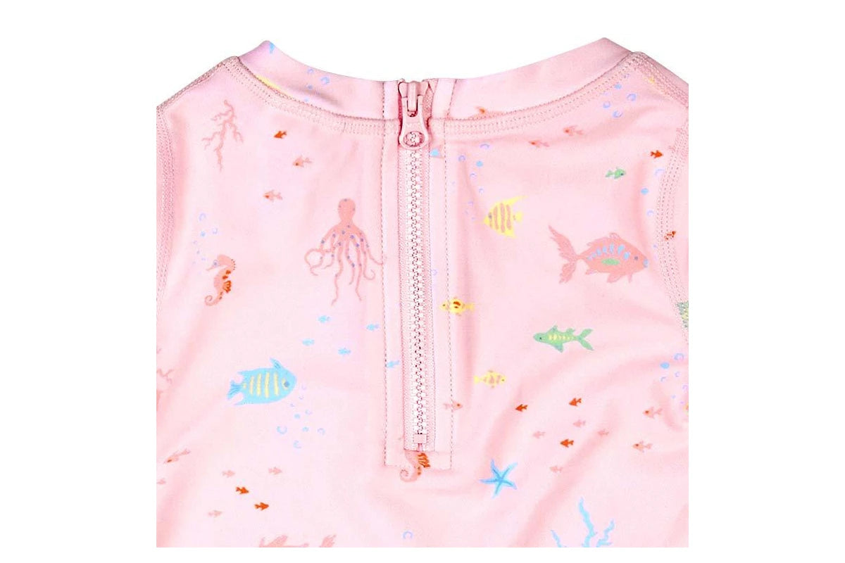 Toshi Swim Baby Rashie Long Sleeve Coral