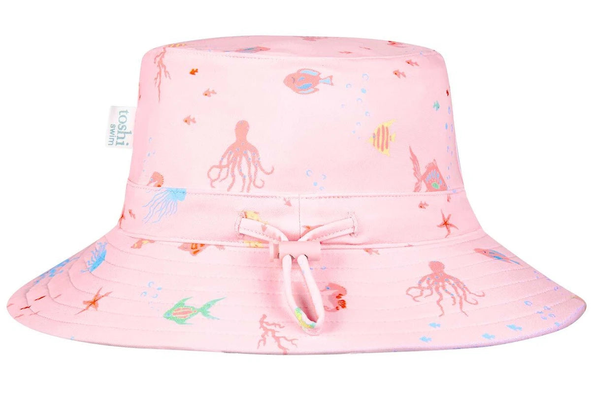 Toshi Swim Baby Sun Hat Classic Coral XS
