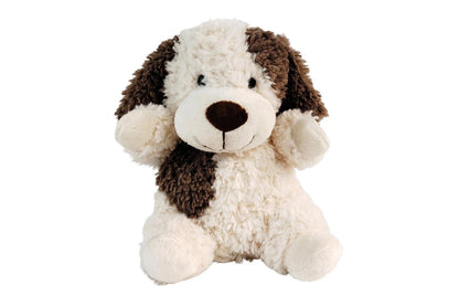 Urban Curly Dog 18cm Soft Toy Kids Children Animal Fun Play Plush (White & Brown)