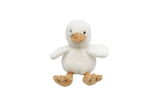 Urban Duckling Stuffed Animal Plush Baby Soft Toy 20cm (Beige/White)