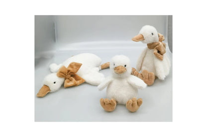 Urban Flying Duck Stuffed Animal Plush Baby Soft Toy 40cm (Beige/White)