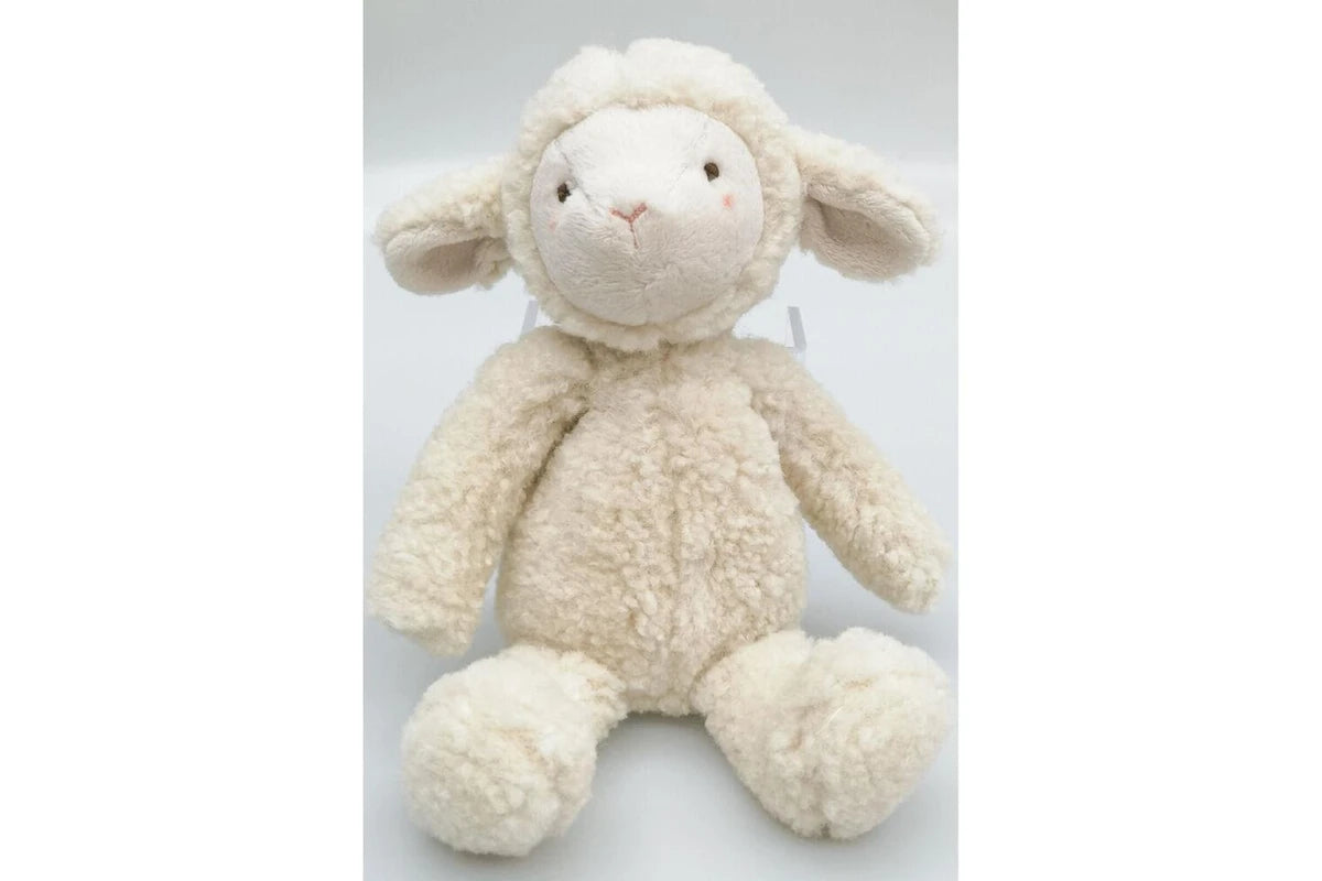 Urban Sheep Stuffed Animal Plush Baby Soft Toy 25cm (Beige/White)