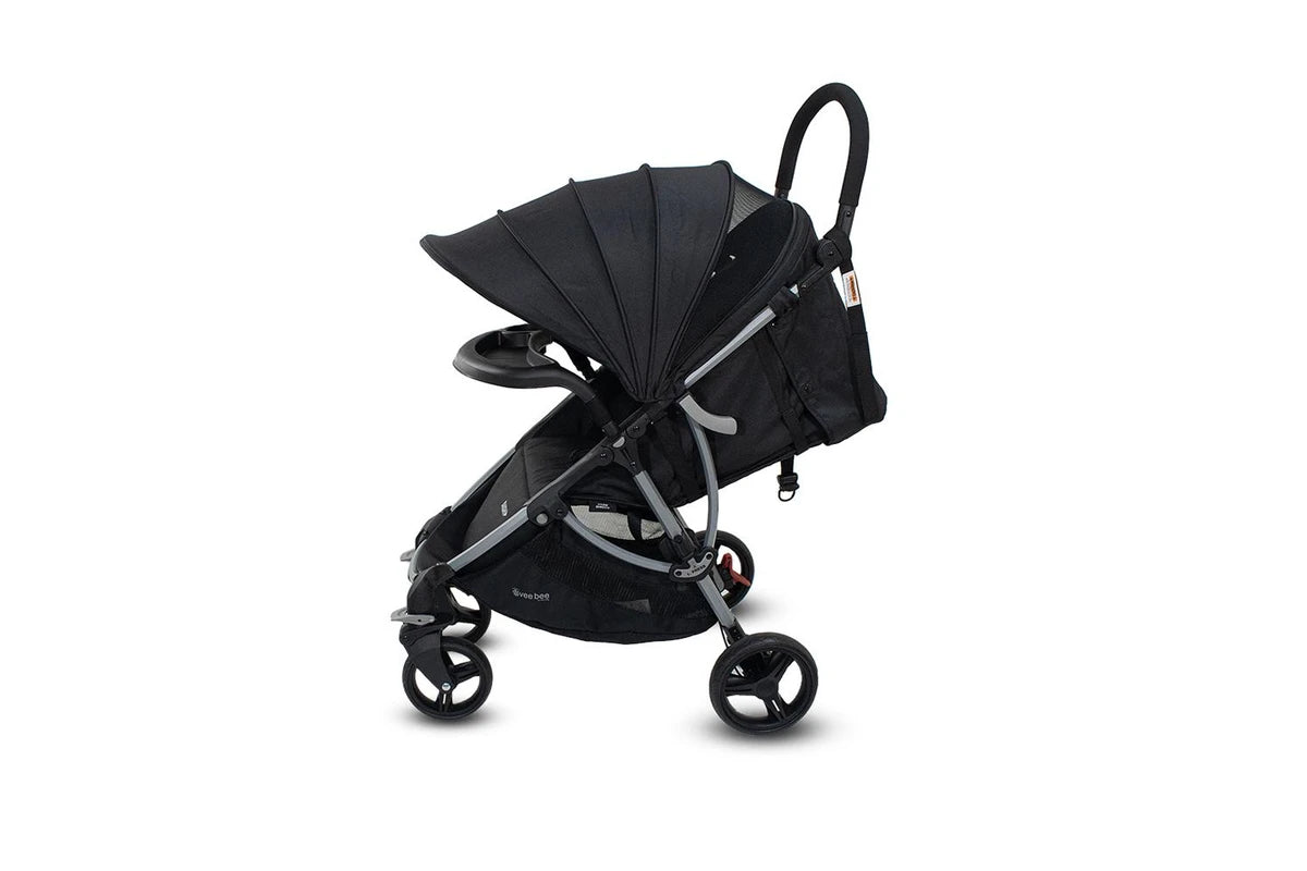 Veebee Dash Stroller with Snack Tray (Moon Shadow)