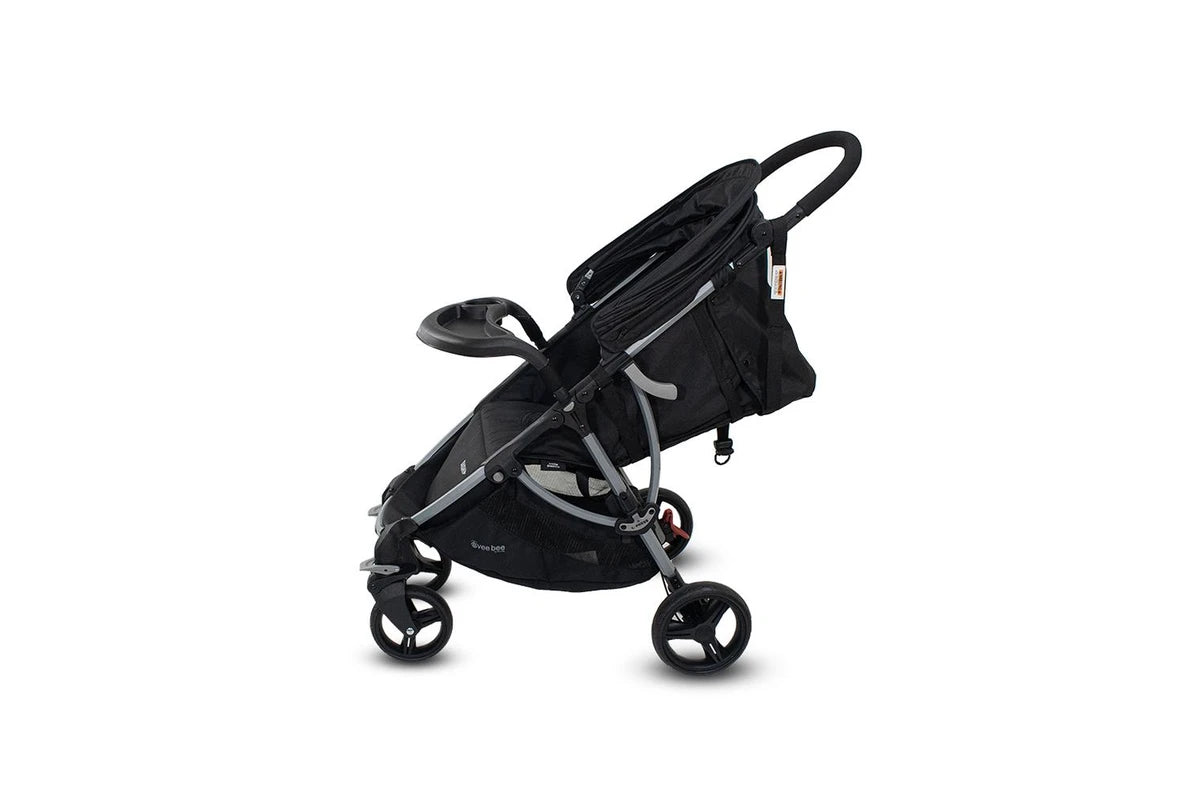 Veebee Dash Stroller with Snack Tray (Moon Shadow)