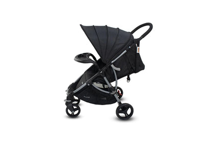 Veebee Dash Stroller with Snack Tray (Moon Shadow)
