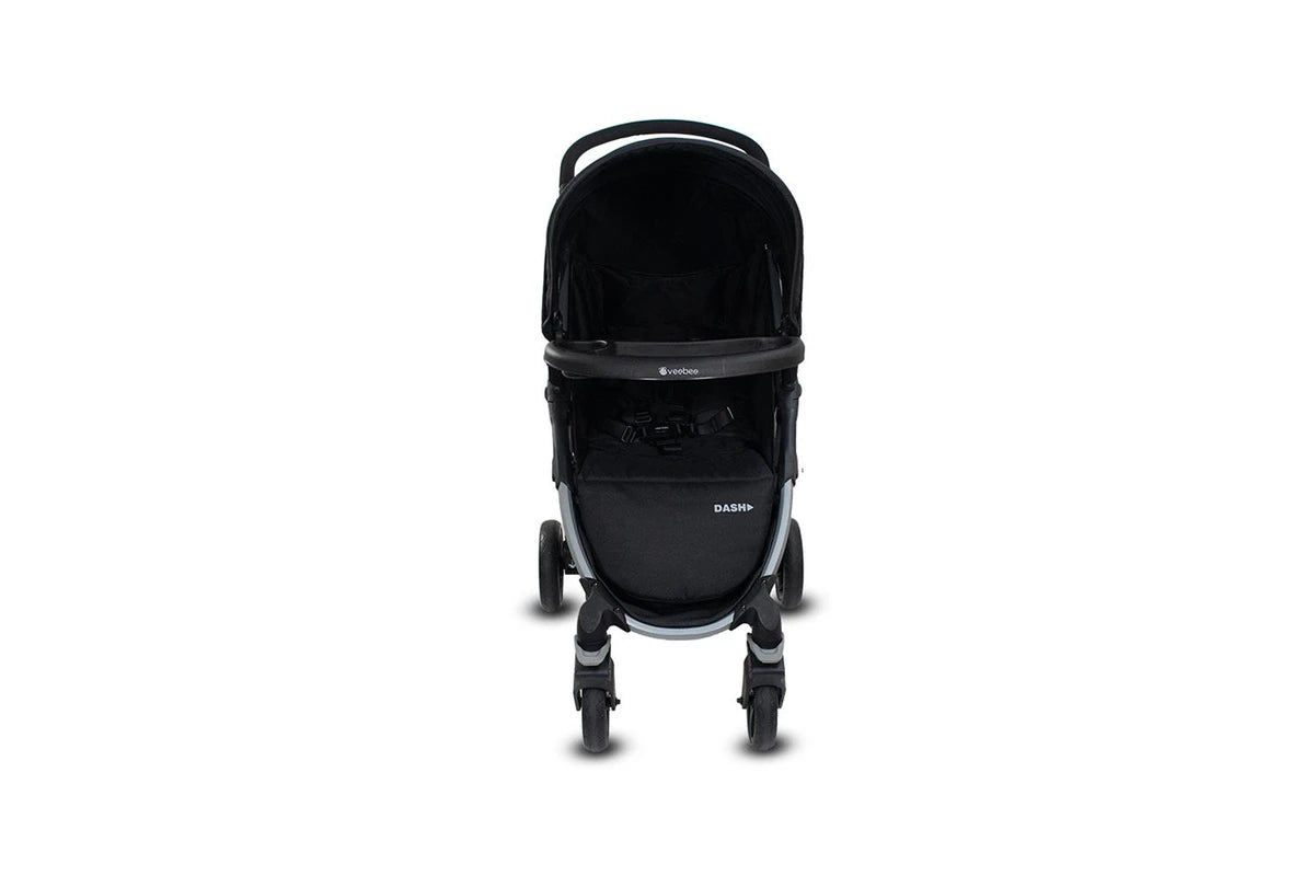 Veebee Dash Stroller with Snack Tray (Moon Shadow)