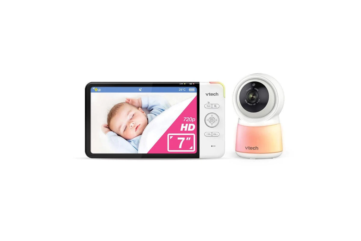 VTech 7 Inch Smart HD Video Baby Camera Monitor With Remote Access 1080p