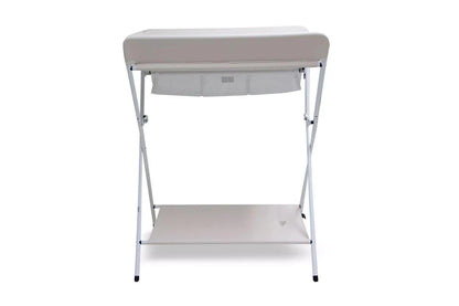 Valco Baby Change Table Folding Compact With Removable Mat Safety Harness (Ivory)