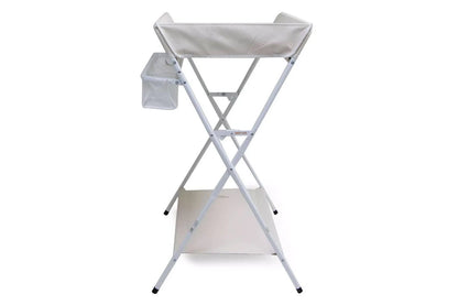Valco Baby Change Table Folding Compact With Removable Mat Safety Harness (Ivory)